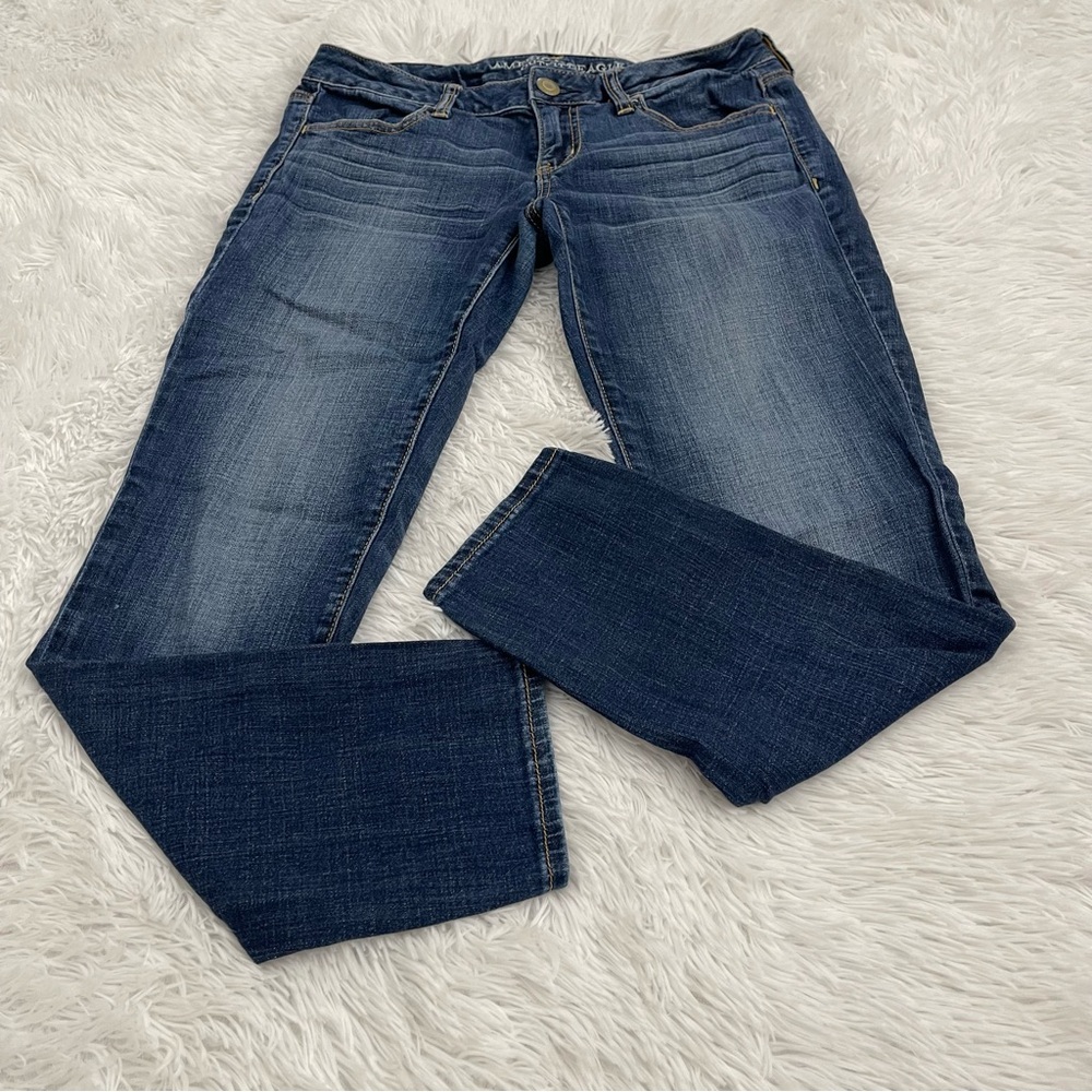 AMERICAN EAGLE JEGGINGS SUPER STRETCH, SIZE 4 SHORT, VERY GOOD CONDITION…
